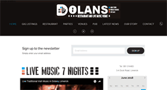 Desktop Screenshot of dolans.ie